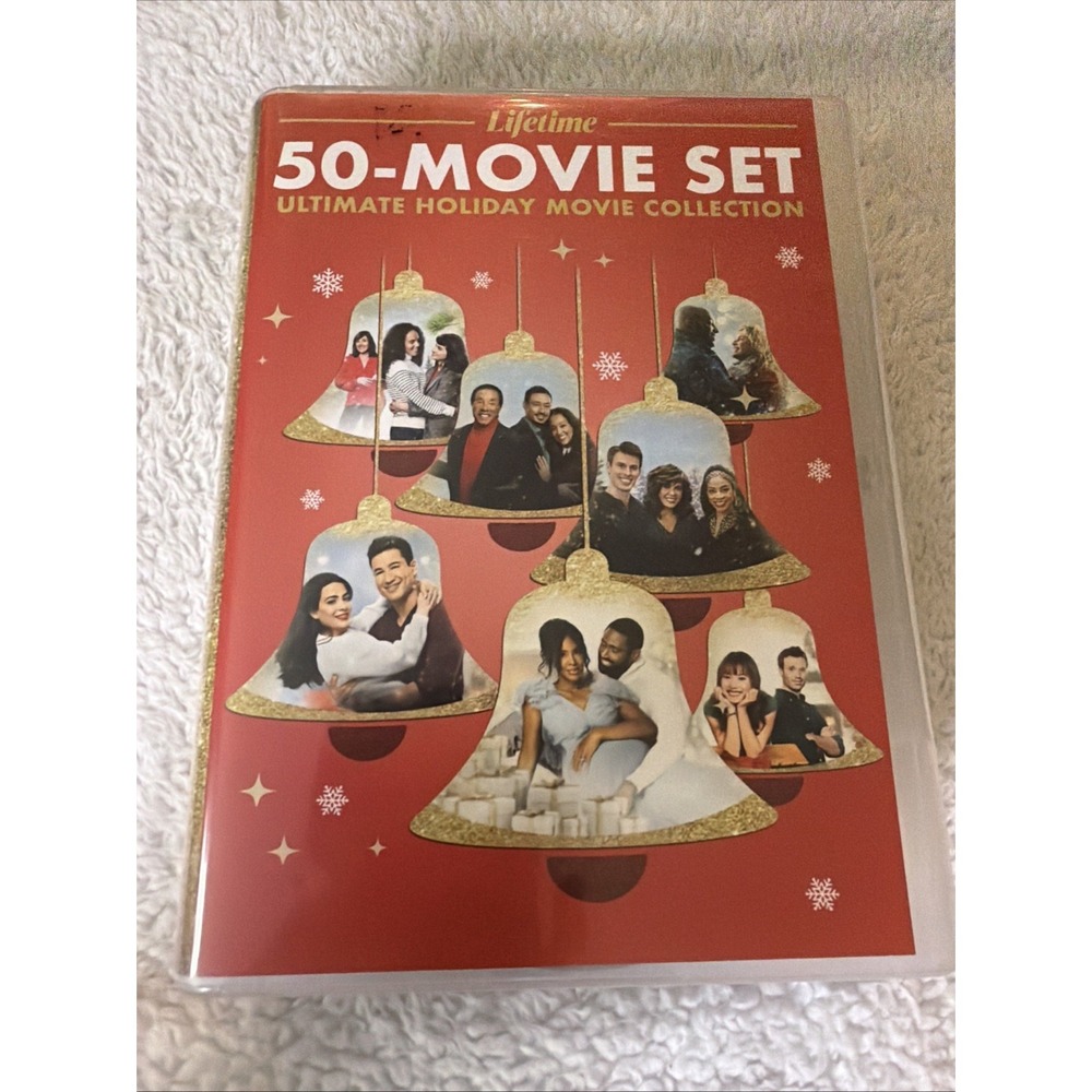 Lifetime 50 Movie Set Ultimate Holiday Movie Collection DVD 2017-2021 Boxed Set